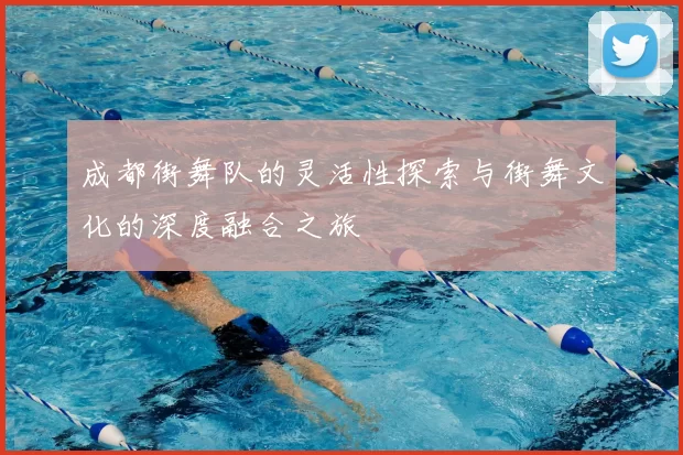 成都街舞队的灵活性探索与街舞文化的深度融合之旅