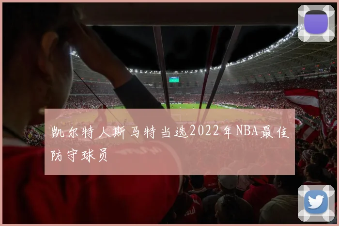 凯尔特人斯马特当选2022年NBA最佳防守球员