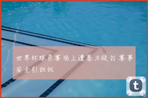 世界杯球员赛场上遭暴力殴打 赛事安全引担忧