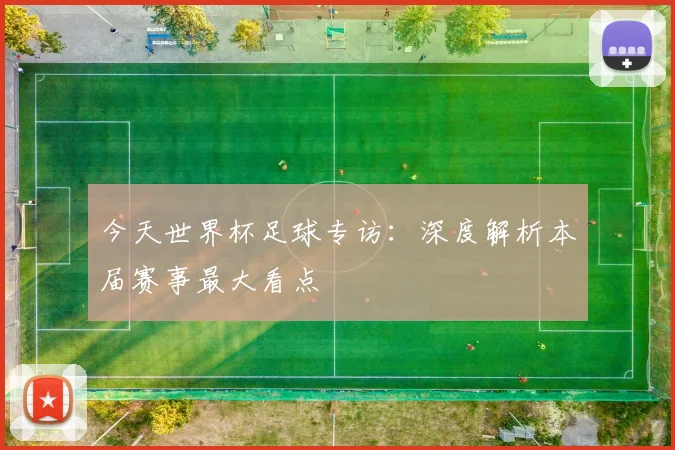 今天世界杯足球专访:深度解析本届赛事最大看点